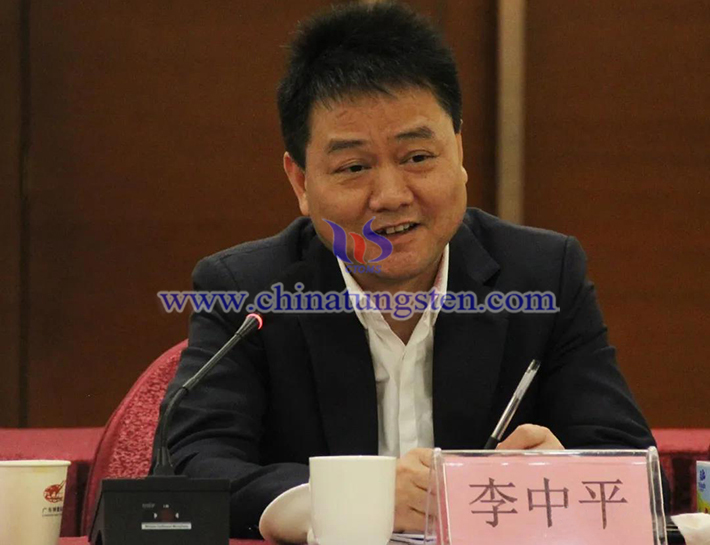 中國鎢業(yè)協(xié)會主席團(tuán)主席、湖南辰州礦業(yè)有限責(zé)任公司董事長李中平