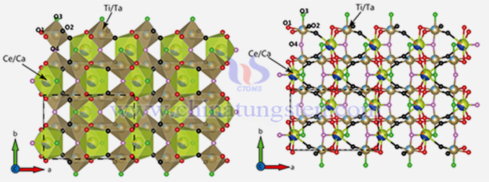 鈰鉭易解石結構圖片（圖源：中國地調局）