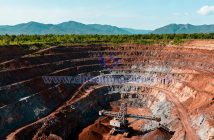 美日簽署稀土供應協定 稀土礦山圖片