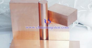 Tungsten Copper Block Price – Nov.12, 2018 tungsten copper block picture