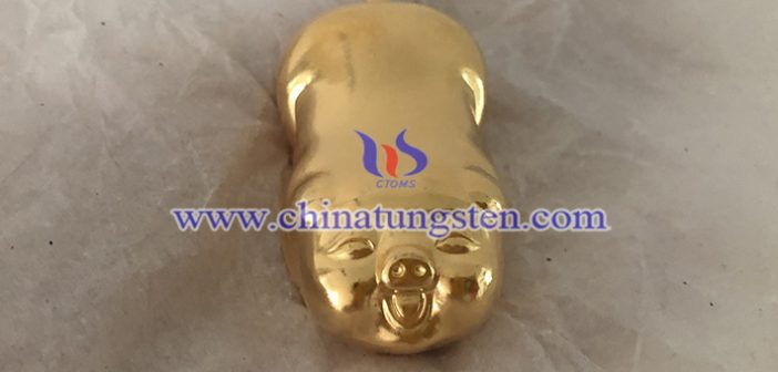Gold Plated Tungsten Pig Price – July 30, 2019 gold plated tungsten pig picture