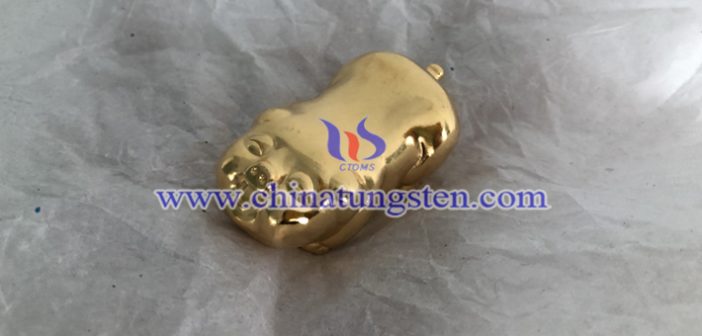 Gold Plated Tungsten Alloy Pig Price – Oct. 12, 2019 gold plated tungsten alloy pig picture