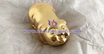 Tungsten Gold Plated Pig Price on Jul. 1, 2020 tungsten gold plated pig picture