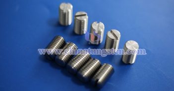 Tungsten Alloy Screw Price on DEC.20,2023 Tungsten alloy screw photo