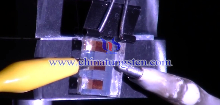 ペロブスカイト太陽(yáng)電池の畫(huà)像に適用された二硫化タングステンナノシート