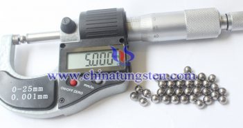 φ5.0mm 鎢合金球 φ5.0mm 鎢合金球圖片