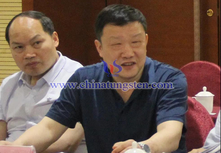 中國鎢業協會監事長謝屹峰