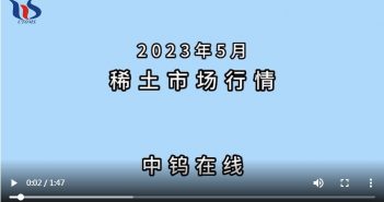 2023年5月中國稀土制品價格走勢